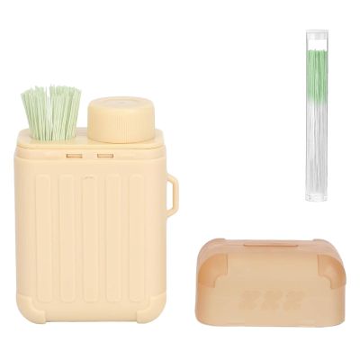 Ear Hole Ear Care Kit, Ear Piercing Cleaning Kit, Ear Piercing Hole Cleaner Floss Kit with 300pcs Ear Piercing Hole Cleaner Floss, Earrings Hole Cleaning Set for Women Men (Mint Scent)