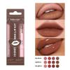 BestLand 3PCS Lip Liner and Lipstick Combo Set - Matte Lip Liner Pencil, Velvet Matte Lipstick & Hydrating Collagen Lip Gloss - Long-Lasting, Smudge-Proof, Nude Brown Lip Makeup Kit (#4 Nude Brown) view 2