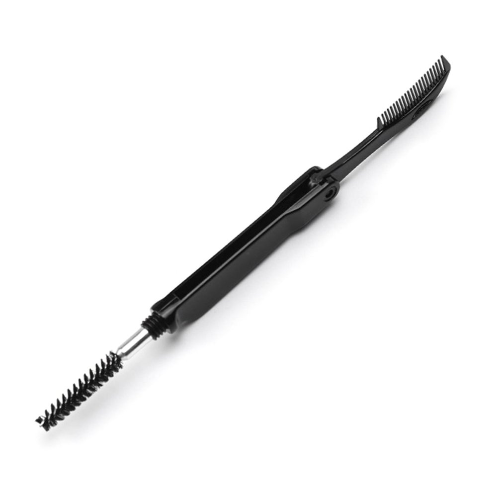 Eyelash Comb Double Head Eyebrow Brush Makeup Grooming Tool Eyebrow Eyelash Shaper Eliminating Mascara Clumps Gifts