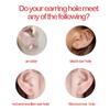 Piercing Cleaning,Earring Hole Cleaner,Ear Piercing Aftercare Cleaner Kit with 240pcs Disposable Ear Piercing Cleaning Floss & 15ml Cleaning Solution for Women Men view 4