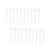 FOMIYES 20pcs Disposable Plastic Sticks for Nasal Hair Removal Nasal Rods Smooth Surface Eyebrow Applicators for Salon Home Use view 1