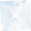 FOMIYES 20pcs Disposable Plastic Sticks for Nasal Hair Removal Nasal Rods Smooth Surface Eyebrow Applicators for Salon Home Use view 2