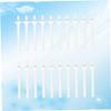 FOMIYES 20pcs Disposable Plastic Sticks for Nasal Hair Removal Nasal Rods Smooth Surface Eyebrow Applicators for Salon Home Use view 3