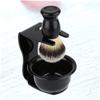Gogogmee Facial Shaving Kit Brush Stand Razor Acrylic Shaving Bowl Set for Men Grooming view 4