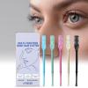 5pcs Portable 2 In 1 Nose Hair Cutter Stainless Steel Manual Nose Hair Removal Tool Rotatable Trimmer For Adults view 3