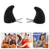 1pair Devil Horn Shape Hairpin for Women Hair Clip Girl Traveling Photography Hair Clip Double Color Can Choose view 2