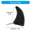 1pair Devil Horn Shape Hairpin for Women Hair Clip Girl Traveling Photography Hair Clip Double Color Can Choose view 3