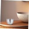 CALLARON 2pcs Heavy Duty Stainless Steel Shaving Soap Bowl Double Layer Design for Enhanced Texture Shaving Mug for Men for Home and Travel Use view 4