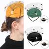 Beautiful Hair Clip with Bowknot Embellishment Hairpieces Top Hat Headbands Elegant Headwear for Party Casual Gatherings view 2