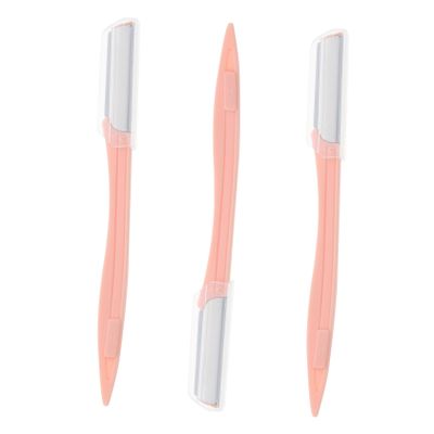 LIFKOME Pcs Razor Eyebrow Trimmer Set Brow Shaver for Women Portable Brow Razor Stainless Steel Head for Friends Family