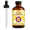 dve herbes Tea Tree Essential Oil (Melaleuca alternifolia) with Glass Dropper | Pure | Non-Sticky | Non-Greasy | Lightweight | Men & Women | All Skin Types | Steam Distilled 120ml (4 oz) view 1