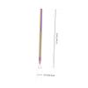 Beaupretty 2pcs Stainless Steel Cuticle Pusher Gel Polish Remover Tool Nail Cleaner for Home Salon Use view 2