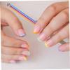 Beaupretty 2pcs Stainless Steel Cuticle Pusher Gel Polish Remover Tool Nail Cleaner for Home Salon Use view 4