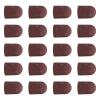 20pcs Practical Sanding Sleeves 80-180 Grit For Nails Cutter Suitable For Manicure Pedicure And Podiatry Use view 1
