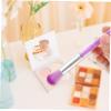 Beaupretty 7pcs Multi-functional Dust Brush for Nail and Makeup Cleaning Lightweight Travel-friendly Manicure Brushes Mixed Colors for Professional and Home Use view 3
