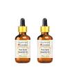 Greenwood Essential Pure Garlic Essential Oil (Allium sativum) with Two Glass Droppers Steam Distilled (Pack of Two) 5ml X 2 (0.33 oz) view 1