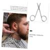 Happyyami Facial Hair Removal for Women Men Eyebrow Trimmer Scissors Stainless Cutting Safety Design view 3