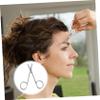 Happyyami Facial Hair Removal for Women Men Eyebrow Trimmer Scissors Stainless Cutting Safety Design view 4