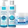 Seborrheic Dermatitis & Psoriasis Cream, Shampoo and Conditioner Set - Scalp Therapy System for Folliculitis, Psoriasis, Dandruff, Dry Scalp - Scalp Treatment to Relieve Itching, Flaking, Irritation view 1