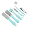 Beaupretty 1set Home Pedicure Kit Tools Foot Care Products for Women Nail Trimmer Cuticle Pusher Foot Files for Manicure and Care view 1