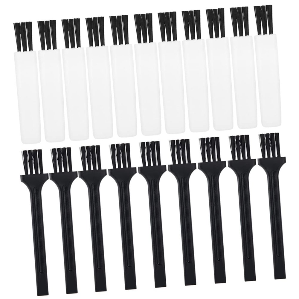 30pcs Plastic Mini Cleaning Brush for Clipper, Keyboard, Dust