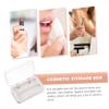 Ipetboom Makeup Storage Organizer Box Mirror Portable Lipstick Holder Versatile Cosmetic Container for Desktop Organization for view 4