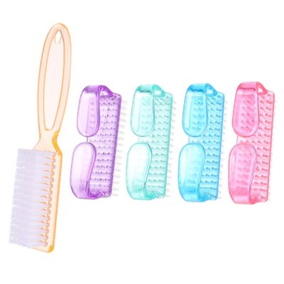Healvian 5pcs Fingernail Cleaning Kit Durable Nail Brush Set for Hand and Foot Care for Office and Home Use Easy to Clean and Maintain