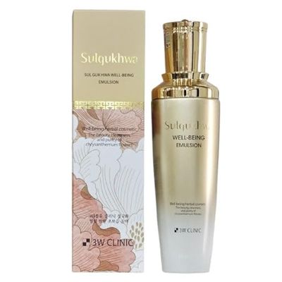 3W Clinic Sulgukhwa Well-Being Emulsion, Korean Skin Care, 120ml/Korea-Beauty/Korea Made