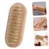 Beaupretty Supple Nail Cleaning Brush Dual-sided Bristle Tool for Easy Fingernail Cleaning at Home Travel Durable Material Compact Design for Stain Removal view 4