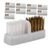 SAFIGLE 10pcs Dual Head Nail Cleaning Brush Copper Wire Brush for Nail Drill Bits Portable for Efficient Polishing and Manicure Use view 1