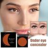 Under Eye Brightener, Eye Brightener Conceal, Multifunction Waterproof Dark Eye Circles Concealer Powder Foundatio, Long Lasting Portable Eye Concealer Moisturizing Foundation for Travel view 2