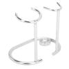 Barber Straight Vane/Wing Barber Straight Vane/Wing Holder, Safety Small Shaving Brush Holder Stainless Steel Barber Straight Vane/Wing Barber Straight Vane/Wing Stand with AntiSlip Features for view 1