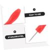 Healeved 10pcs Glue Bottle Piercing Needles for Lash Glue Blocking Nozzle Tips Stainless Steel Pins for Bottles Eyelash Piercing Tool view 3