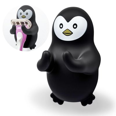 AGMDESIGN Cute Penguin Silicone, Penguin Animal Bathroom Decor, Funny Penguin Gifts for Men Women Wife Husband, Valentine's Day Birthday Gifts for Him Her Wife Husband Boyfriend Girlfriend Dad Mom