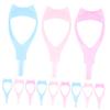 CALLARON 30pcs Reusable Silicone Eye Makeup Tool for Eyeliner and Mascara Application Ergonomic Design for Comfortable Use for Daily Makeup and Special Occasions view 1