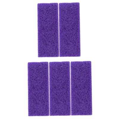 Beaupretty 5pcs Foot Skin Files Reliable Callus Removers Pedicure Tools for Home Foot Care Gentle Exfoliators for Soft Smooth Skin Purple Volcanic