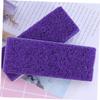 Beaupretty 5pcs Foot Skin Files Reliable Callus Removers Pedicure Tools for Home Foot Care Gentle Exfoliators for Soft Smooth Skin Purple Volcanic view 4