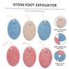 Healvian 6pcs Dual-Sided Pumice Foot Files for Dead Skin Removal and Care Natural Exfoliating Tool for Soft Youthful Feet for Men and Women view 4
