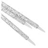 Baluue 1bag Eyeliner Brushes Glitter Versatile of Disposable Brushes for Eye Makeup Lip Liners Shadows for Daily and Special Occasions view 3