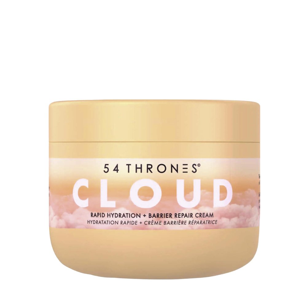 54 Thrones Mini Barrier Repair Cloud Cream, Ultimate Hydrating Skin Care, Hydrating Peptide Moisturizer, Skin Repair Cream, Active Repair, Ugandan Vanilla & Ethiopian Honey