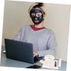 LIFKOME 1set Silicone Face Mask Mixing Bowl Mask Making Kit for Spa and Home Use and with Applicator for Easy Skincare view 2