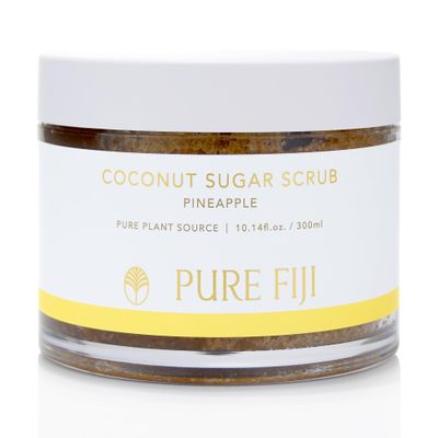Pure Fiji Coconut Sugar Body Scrub, Pineapple (10.14 Oz /300ml)