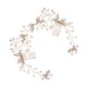 Baluue Floral Hair Comb Clip for Brides Elegant Side Hair Accessory for Weddings Bridesmaid Headwear for Special Occasions view 1