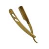 Gogogmee Beard Eyebrow Shaver Manual Razor for Men Vintage Barber Tool Safe Change Your Look view 1