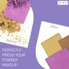 FIXY Ultimate Makeup Refill Kit: Includes 30 Square Empty Magnetic Pans & a Powder Binder Spray & SM Magnetic Makeup Organizer with Clear Top view 4