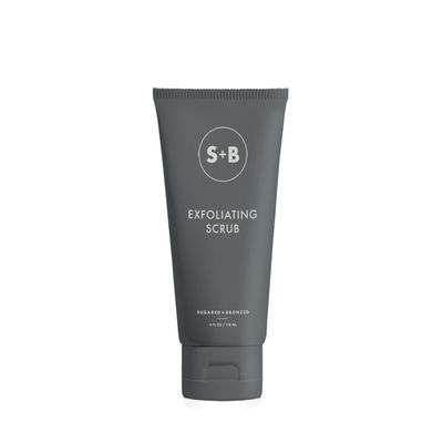 SUGARED + BRONZED Exfoliating Scrub - Exfoliating Scrub  Gently Buffs, Detoxifies & Prevents Ingrown Hairs  Pre-Tanning & Pre-Hair Removal Skin Prep for Glowing Skin (4 Fl Oz)