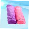 Beaupretty 2pcs Microfiber Hair Drying Caps for Quick Absorption Ultra-Light Hair Turbans Rosy Deep for Home Gym Travel view 2
