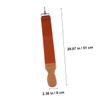 Didiseaon Leather and Canvas Double-layer Razor Strop for Efficient Sharpening Professional Barber and Home Use Material Hanging Buckle for Easy Handling view 2