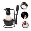 CTIRCHIU Men's Grooming Kit Shaving Razor Beard Brush Shave Bowl Stand in One Manual Shaving Set view 3