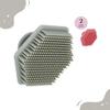 Organic to Green - Silicone Facial Brush (Gray) Antimicrobial Silicone Face Scrubber, Gentle Face Exfoliator for Sensitive Skin, Eco Friendly Facial Cleansing Brush (Gray) view 2